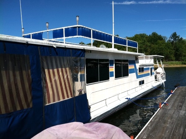 SOLD! Houseboat, 20 person capacity, 58 X 12, 115 HP Mercury $19,900 