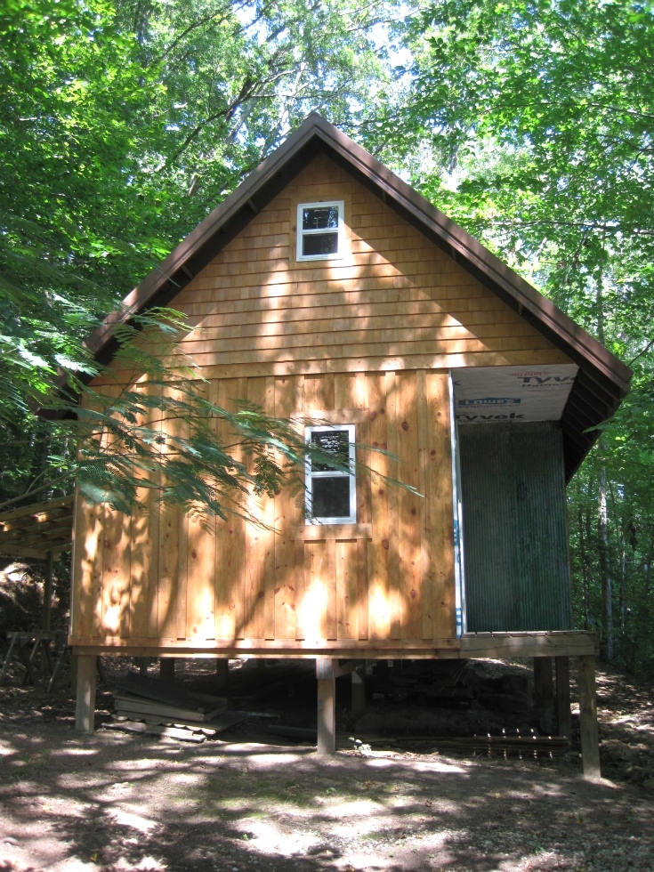 SOLD! HWY 1804, WMSBG WANT TO GO OFF THE GRID? CHECK OUT THIS 14 ACRES +/-: PARTIALLY FINISHED CABIN INCLUDED 